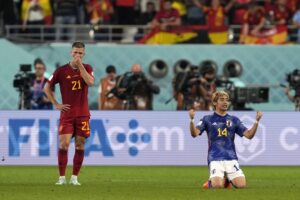 España destrozada Japón hizo historia - AP Photo - Darko Vojinovic