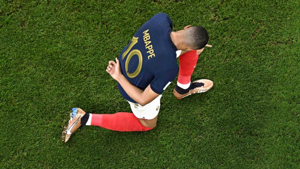 Mbappé - gol - Polonia - Mundial Qatar - Crédito AFP