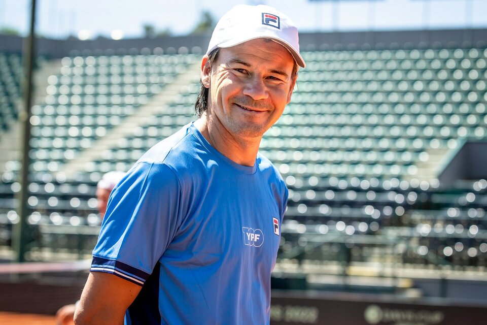 Guillermo Coria tiene el equipo para la Davis